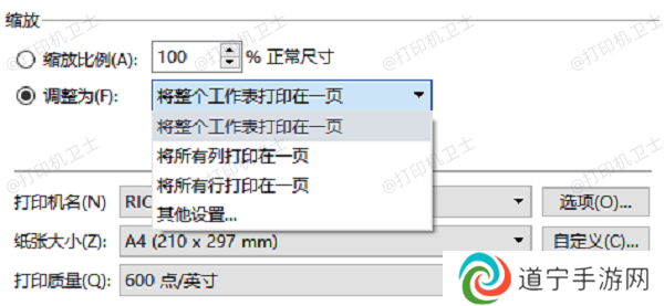 使用缩放功能